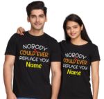 Customize Couple Cotton T- Shirt