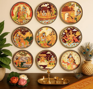 RITUALISTIC Ramayan Wall Plate for home decor