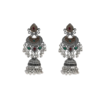 Jewellery Earrings for Women Afghani Oxidised Silver