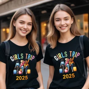 Girl's Trip Matching Customize T - Shirt Collection