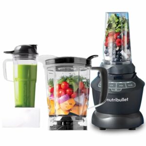 Nutribullet 1000W Combo Blender, 1 Mixer, Grinder, Smoothie Maker, Food Processor