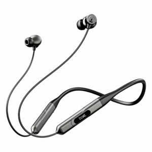 Boat Rockerz 255 ANC, Bluetooth Neckband,in Ear Wireless with Mic Earphones (Raven Black)