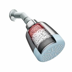 WaterScience CLEO Shower Filter for Bathroom | Hard Water Softener for Shower and Home