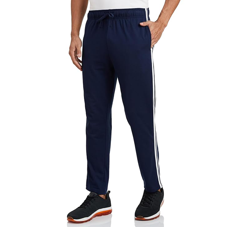 Symbol Men's Cotton Rich Strechable Knit Track Pants