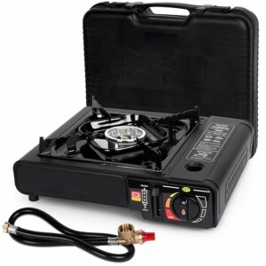 SHINESTAR Dual Fuel Portable Gas Stove for Propane & Butane