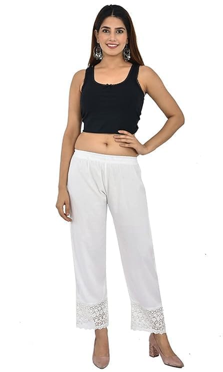 Rayon Solid Regular Fit Trouser Pants