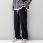 GRECIILOOKS Men's Lycra Cargo Track Pants